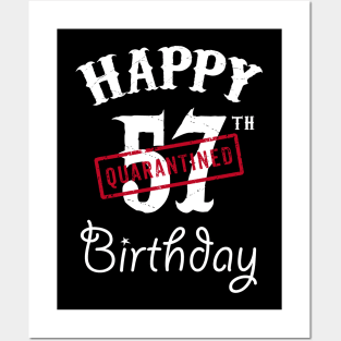 Happy 57th Quarantined Birthday Posters and Art